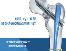 康盛Pillars伽玛(y)工型股骨近端交锁加压髓内钉
